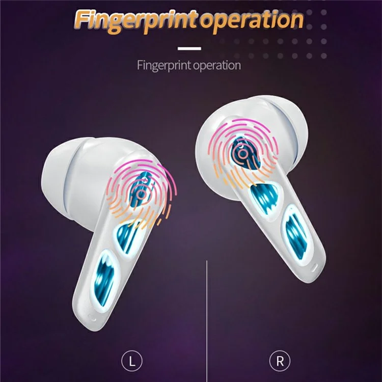 YX36 Écouteurs de traduction intelligents AI pour jeux, Casque Bluetooth HIFI Haute Qualité Sonore, Sans Fil - Noir
