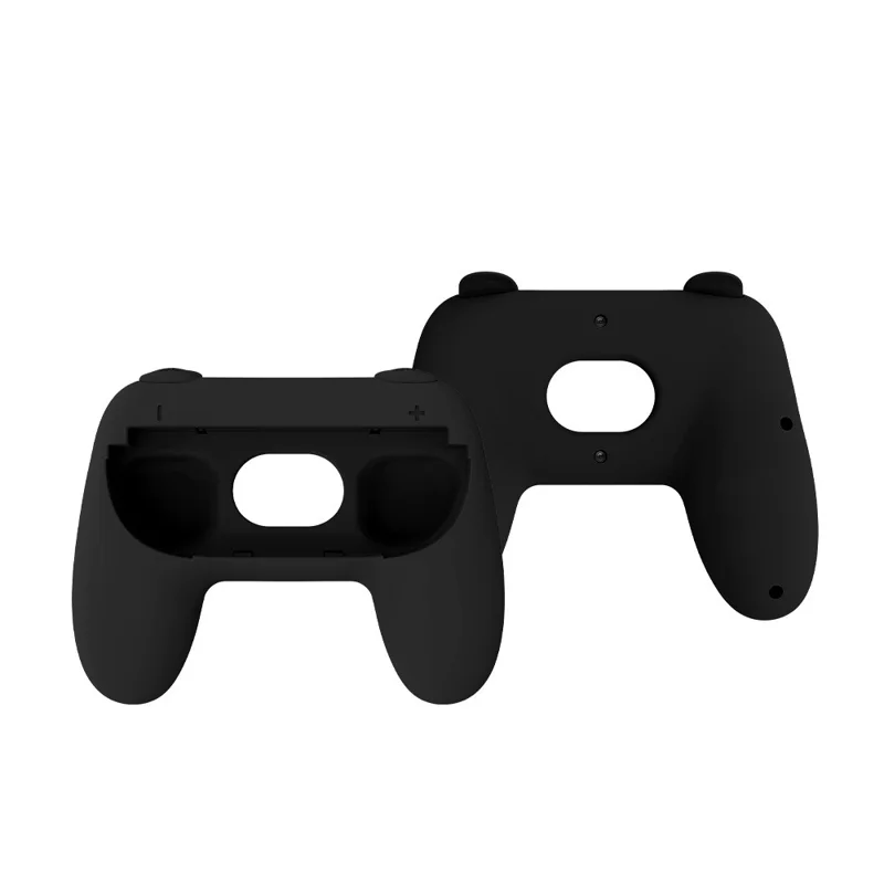 For Nintendo Switch 2 Controller Holder 1Pair Left Right Handle Joy-Con Grip Shock Resistant - Black