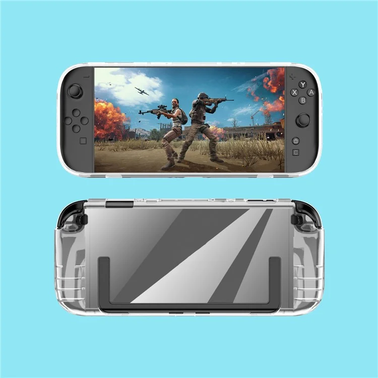 Funda Transparente de TPU Integrada para Nintendo Switch 2, con Protección Completa Antidesperfectos