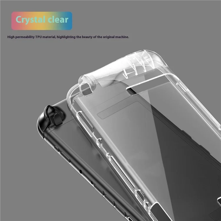 Funda Transparente de TPU Integrada para Nintendo Switch 2, con Protección Completa Antidesperfectos