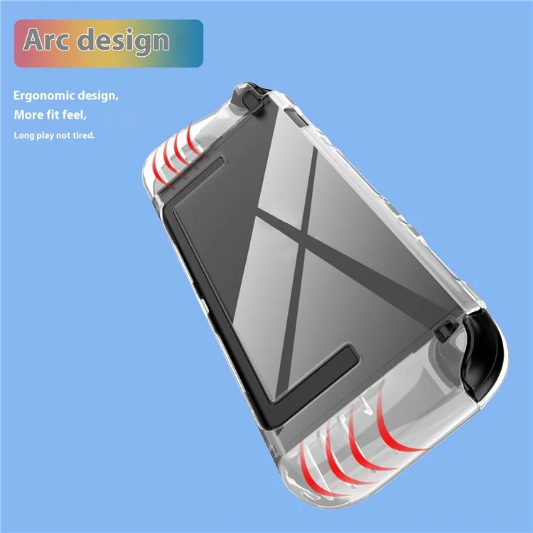 Funda Transparente de TPU Integrada para Nintendo Switch 2, con Protección Completa Antidesperfectos