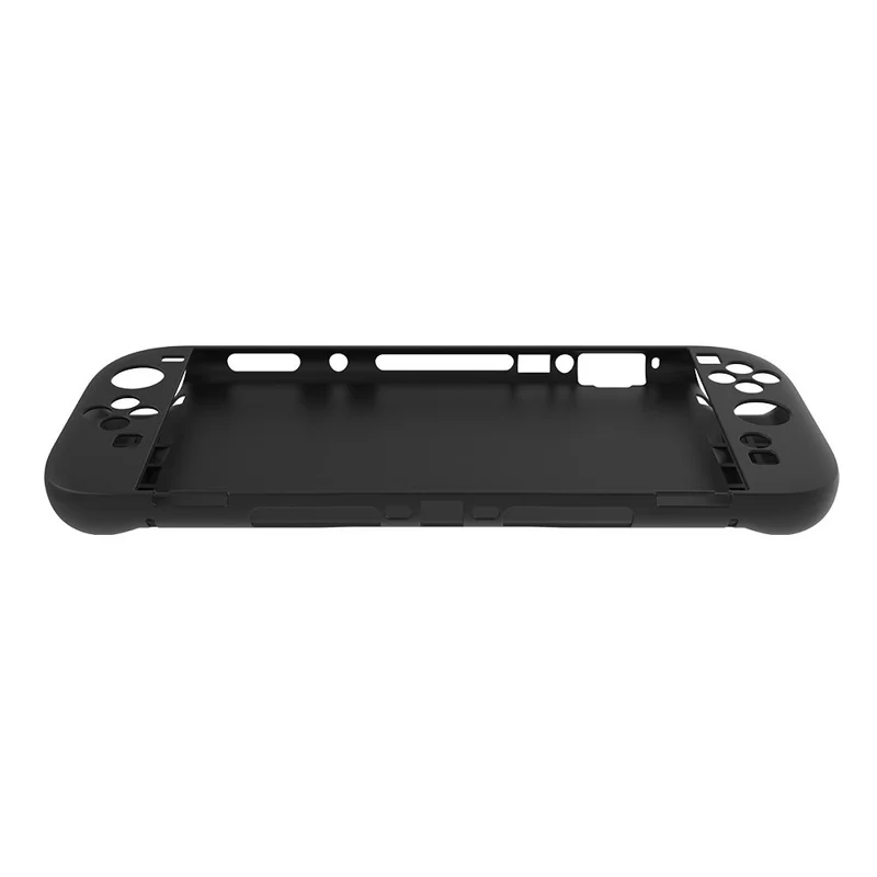 For Nintendo Switch 2 Silicone Case Full Coverage Anti Drop Soft Protective Cover - Black