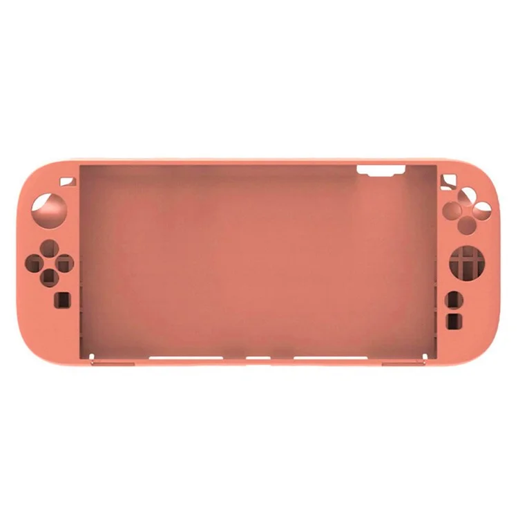 Funda de silicona para Nintendo Switch 2 con cobertura total y protección antideslizante - Naranja