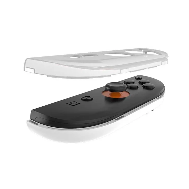 HBS-2816 2 шт. Магнитный чехол для контроллеров Joy-Con слева и справа для Nintendo Switch, прозрачный защитный корпус из поликарбоната