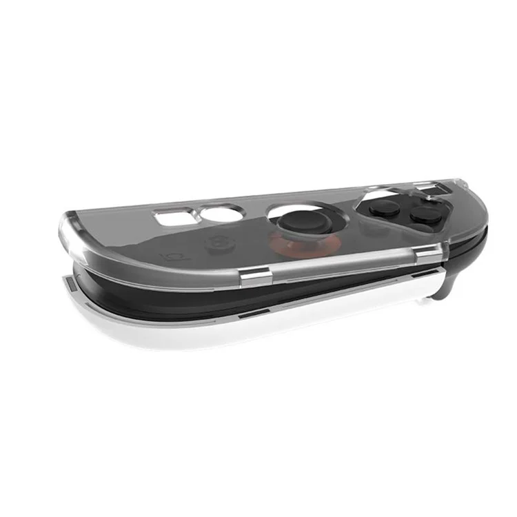 HBS-2816 2 шт. Магнитный чехол для контроллеров Joy-Con слева и справа для Nintendo Switch, прозрачный защитный корпус из поликарбоната