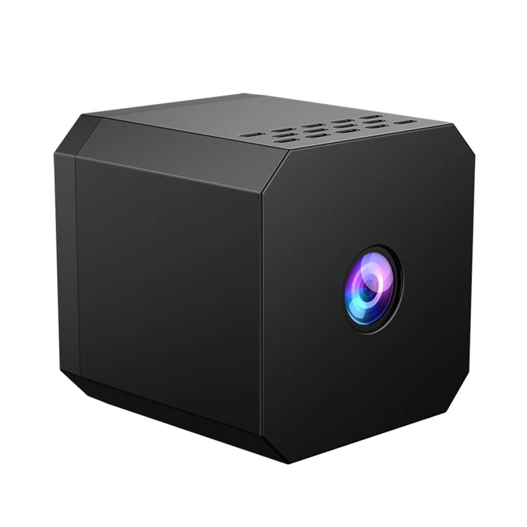 F01 Mini Cube 1080P HD Telecamera con Visione Notturna e Rilevamento di Movimento, Videocamera di Sorveglianza Smart WiFi