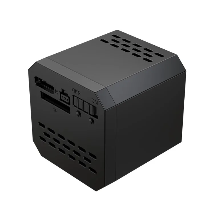 F01 Mini Cube 1080P HD Telecamera con Visione Notturna e Rilevamento di Movimento, Videocamera di Sorveglianza Smart WiFi