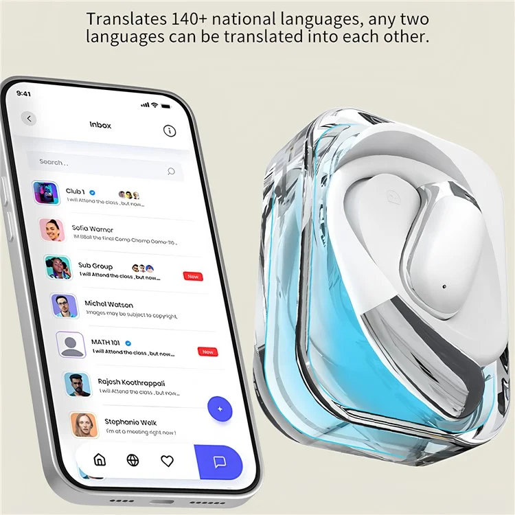 YOUYIN A70 TWS Headset Open Ear Wireless Earbuds Single Headphones IPX5 Waterproof