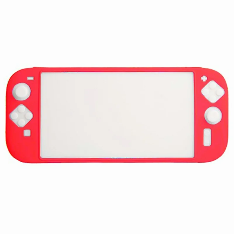 For Nintendo Switch 2 Silicone Case Integrated Design Washable Shockproof Protective Cover - Red