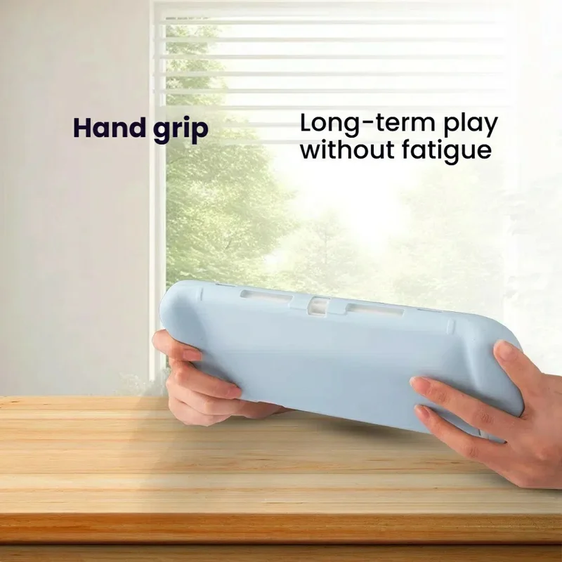 For Nintendo Switch 2 Silicone Case Integrated Design Washable Shockproof Protective Cover - Red