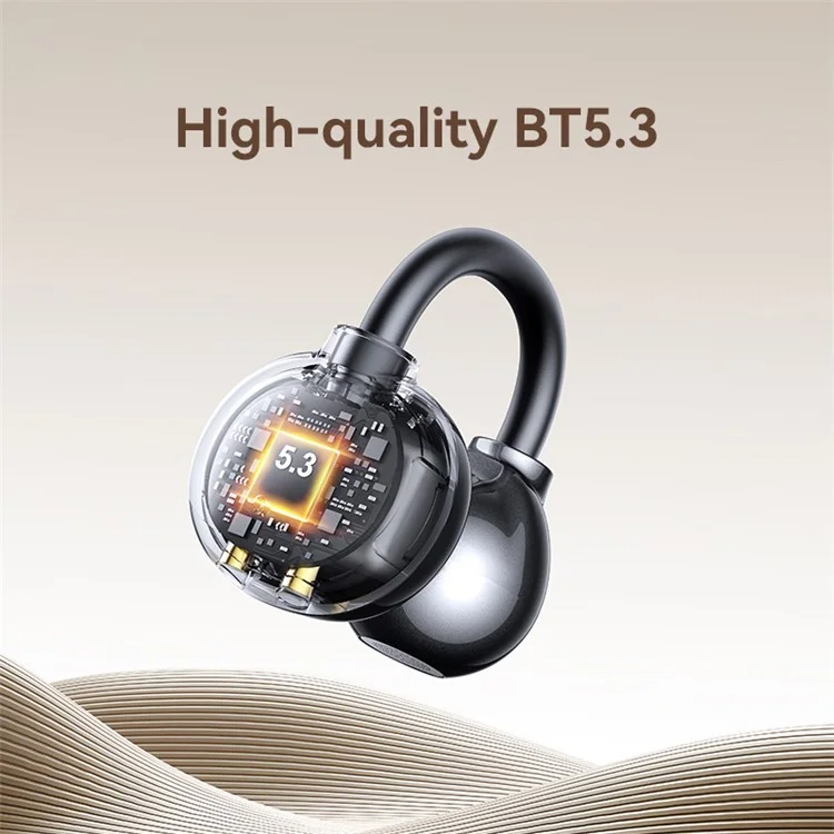 USAMS Echo R02 Bluetooth-совместимые наушники-клипсы Музыкальная гарнитура с временем воспроизведения 25 часов