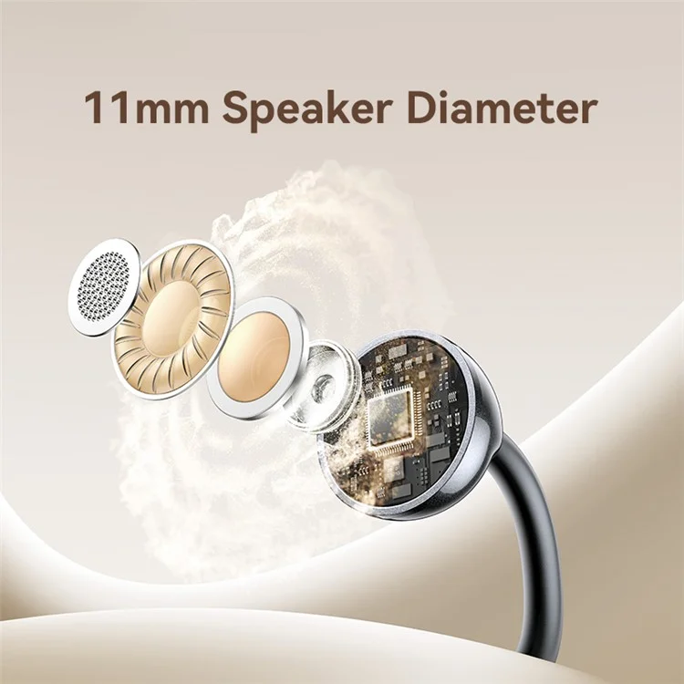 USAMS Echo R02 Bluetooth-совместимые наушники-клипсы Музыкальная гарнитура с временем воспроизведения 25 часов