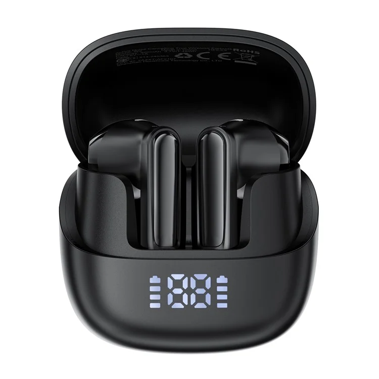 ACEFAST W2 TWS Bluetooth-совместимые беспроводные наушники с активным шумоподавлением и зарядным чехлом со светодиодным дисплеем