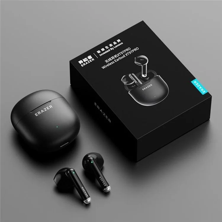 LENOVO ERAZER XT97PRO Беспроводные наушники-вкладыши с поддержкой Bluetooth для музыки и игр - Черные