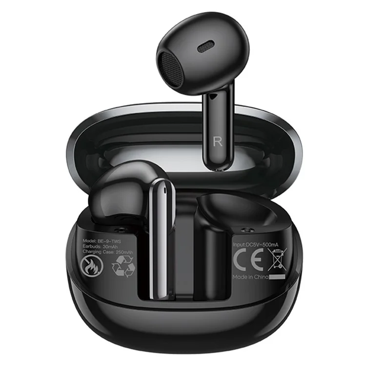 TOTU BE-9-TWS Wireless Earphones Bluetooth-Compatible Music Headset with Charging Case