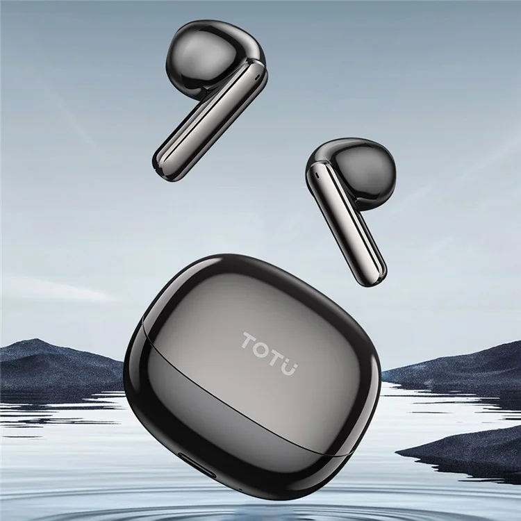 TOTU BE-9-TWS Wireless Earphones Bluetooth-Compatible Music Headset with Charging Case