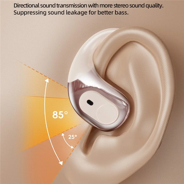 T23 Bluetooth-compatible Headset Noise Cancelling Multi Language Translation Calling Music Wireless Earphones - Black