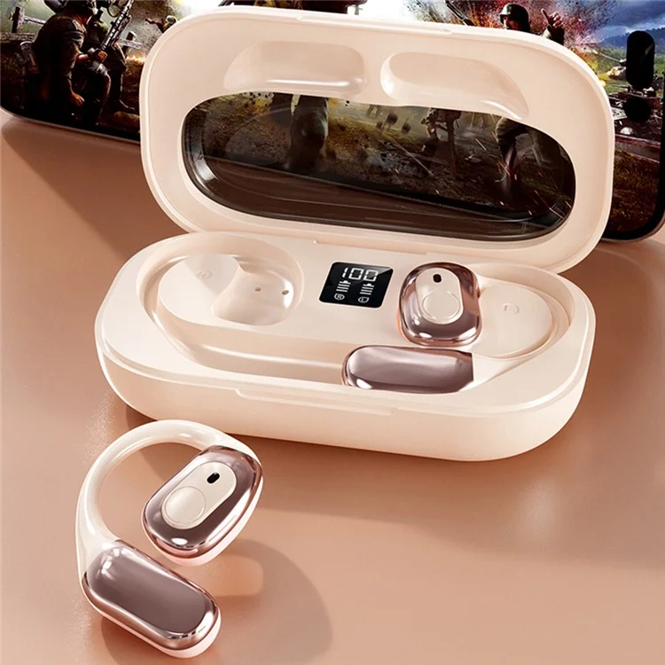T23 Bluetooth-compatible Headset Noise Cancelling Multi Language Translation Calling Music Wireless Earphones - Black