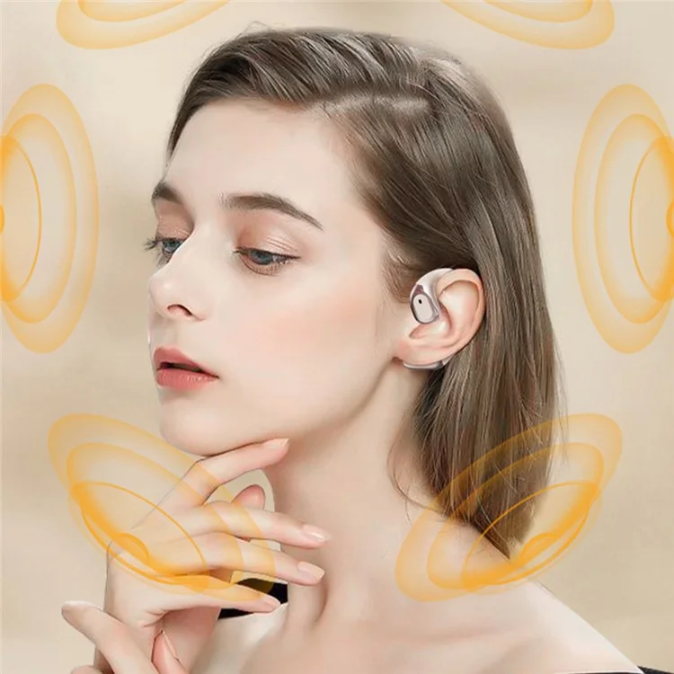 T23 Bluetooth-compatible Headset Noise Cancelling Multi Language Translation Calling Music Wireless Earphones - Black