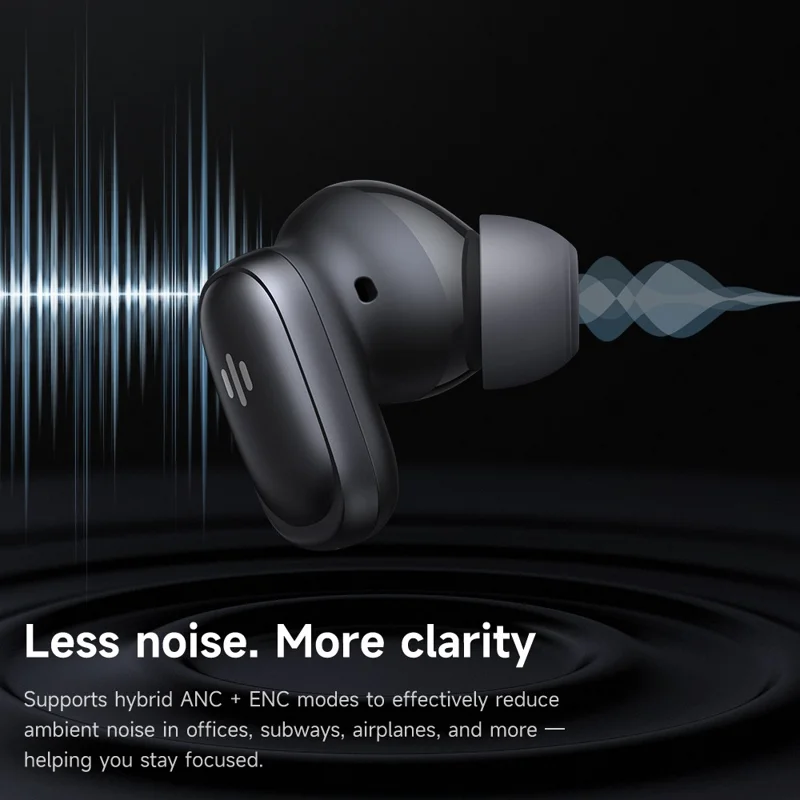 MCDODO HP-822 AI Translator Earbuds ANC + ENC Noise Reduction Bluetooth-compatible Wireless Headphones - Silver