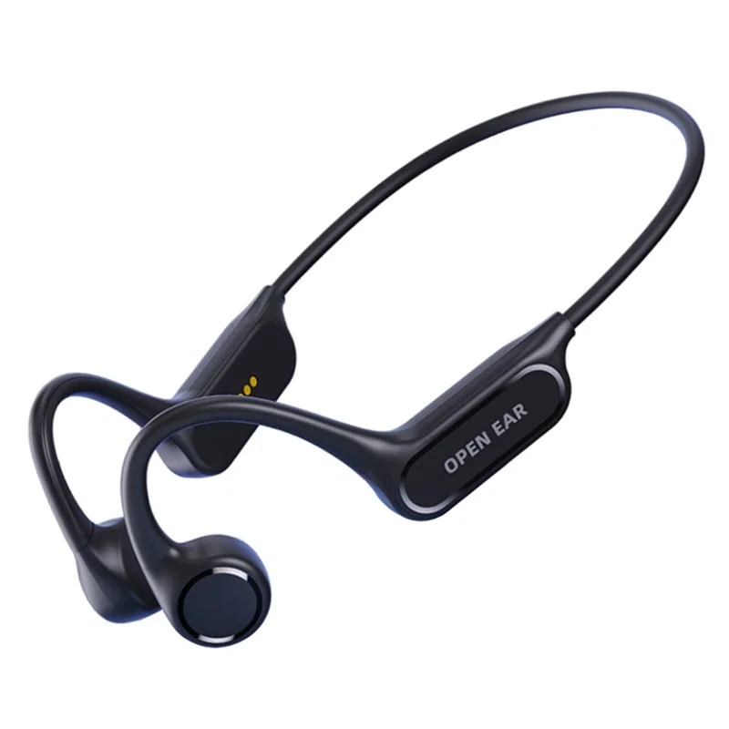 Bulk-Einkauf SOUNDER x22 Magnetische Ladung Knochenleitungs-Wireless Bluetooth-kompatible Kopfhörer mit integriertem 32GB Speicher - Schwarz