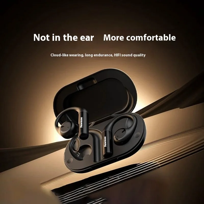 Bulk Purchasing SOUNDER B22 Por Bone Conduction Headset Sports Cycling Open Ear Design Earphones - Beige