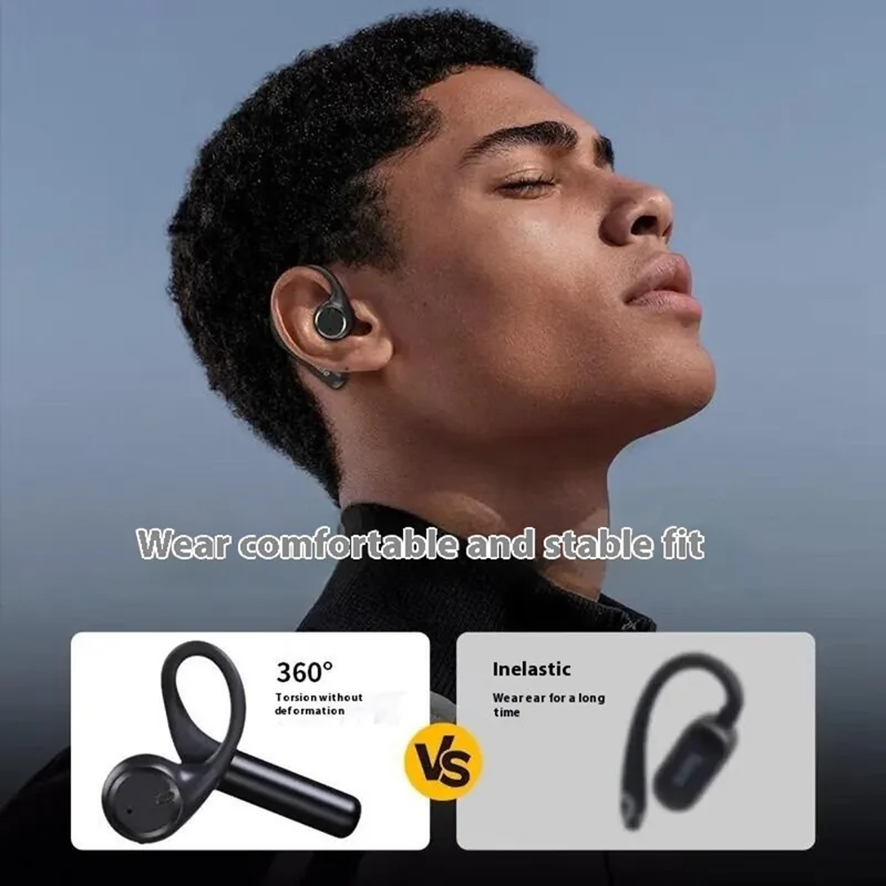 Bulk Purchasing SOUNDER B22 Por Bone Conduction Headset Sports Cycling Open Ear Design Earphones - Beige
