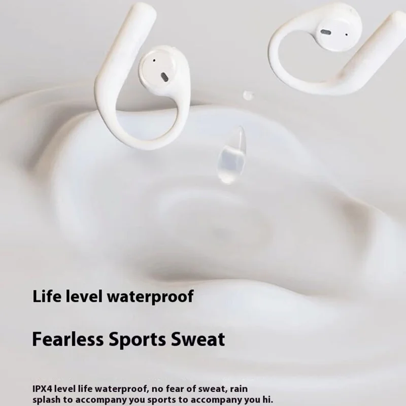 Bulk Purchasing SOUNDER B22 Por Bone Conduction Headset Sports Cycling Open Ear Design Earphones - Beige
