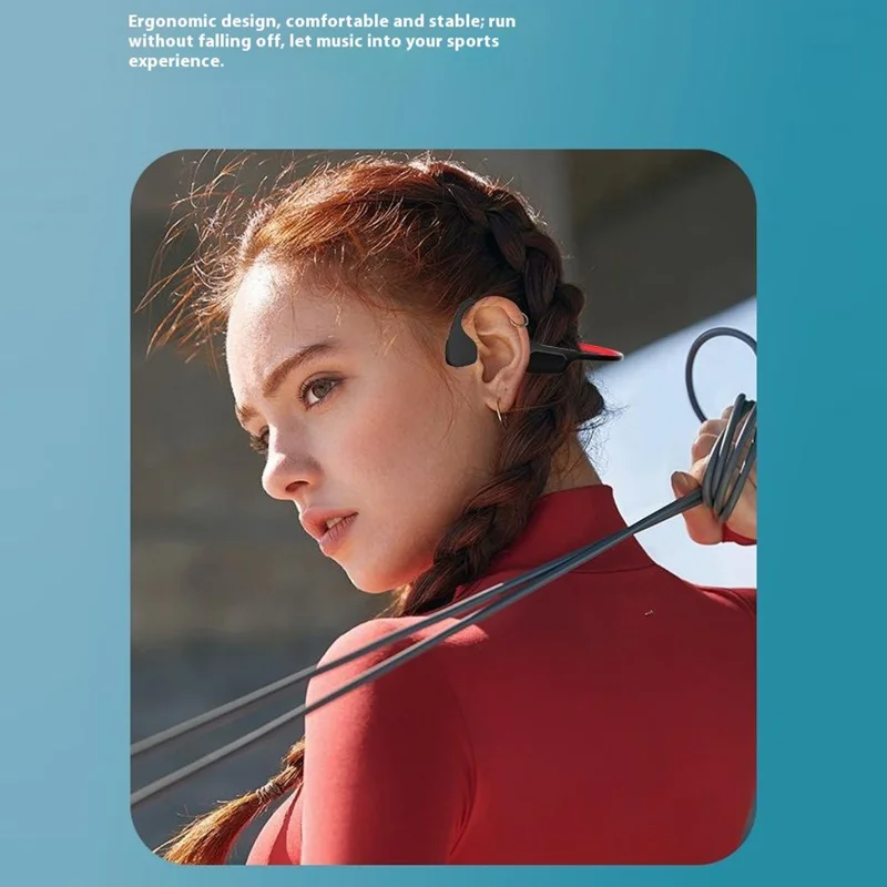 Bulk Purchasing SOUNDER X10 Bone Conduction Bluetooth-Compatible Headphone 16GB Memory Open Ear Swimming Sports Headset - White