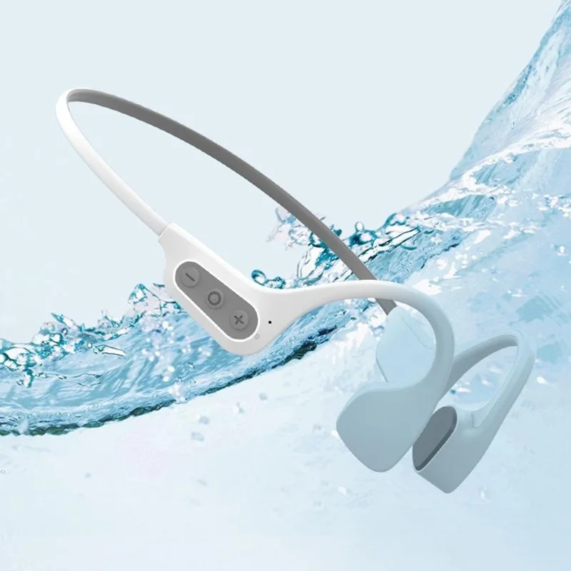 Bulk Purchasing SOUNDER X10 Bone Conduction Bluetooth-Compatible Headphone 16GB Memory Open Ear Swimming Sports Headset - Black