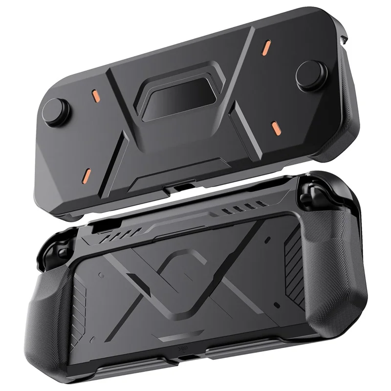 Per Nintendo Switch 2 Custodia protettiva Anti caduta TPU + Guscio in PC - Nero