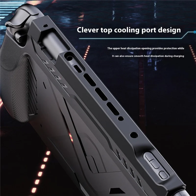 Per Nintendo Switch 2 Custodia protettiva Anti caduta TPU + Guscio in PC - Nero