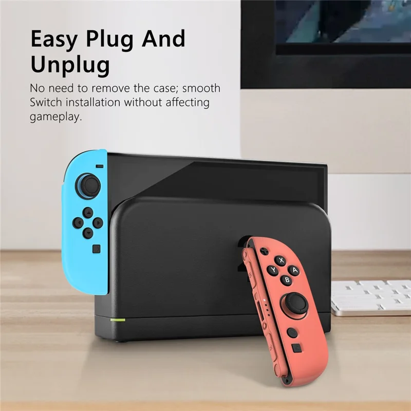 Cover protettivo in silicone morbido ergonomico per Controller Nintendo Switch 2 - Nero