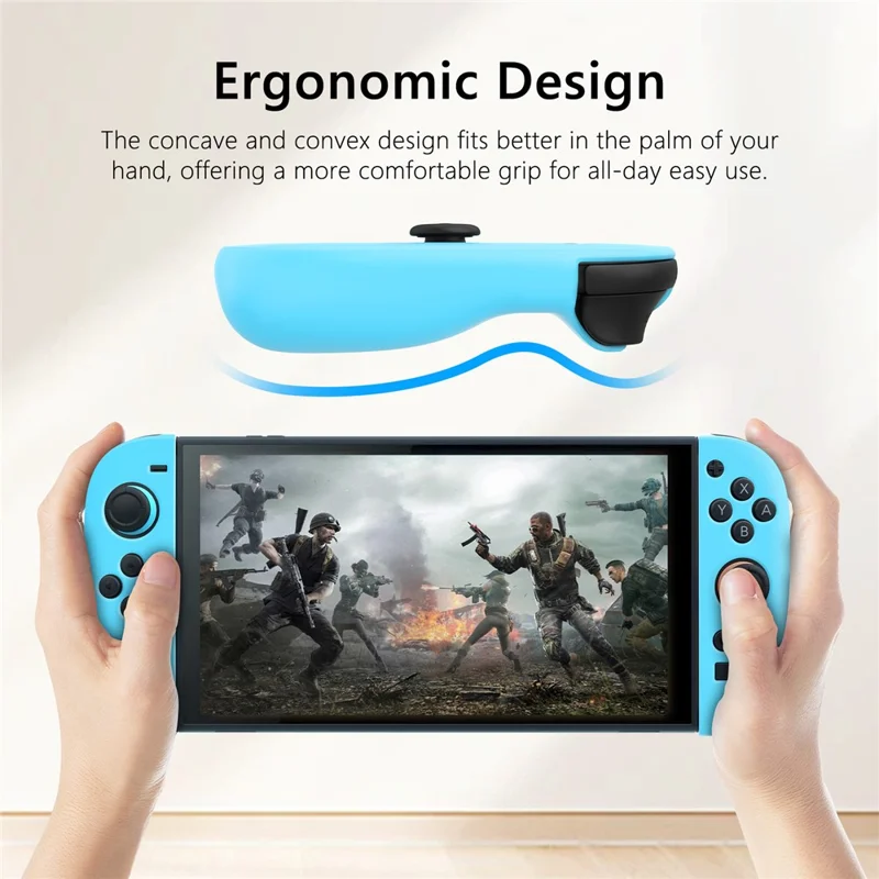 Cover protettivo in silicone morbido ergonomico per Controller Nintendo Switch 2 - Nero