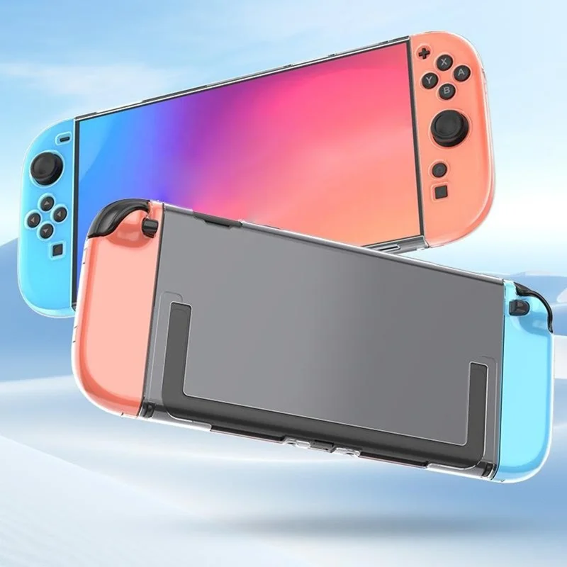 HONSON HS-SW2032 Для Nintendo Switch 2 Прозрачный Чехол ПК Тонкий Защитный Чехол Прозрачный Корпус Противоударный / Небьющийся