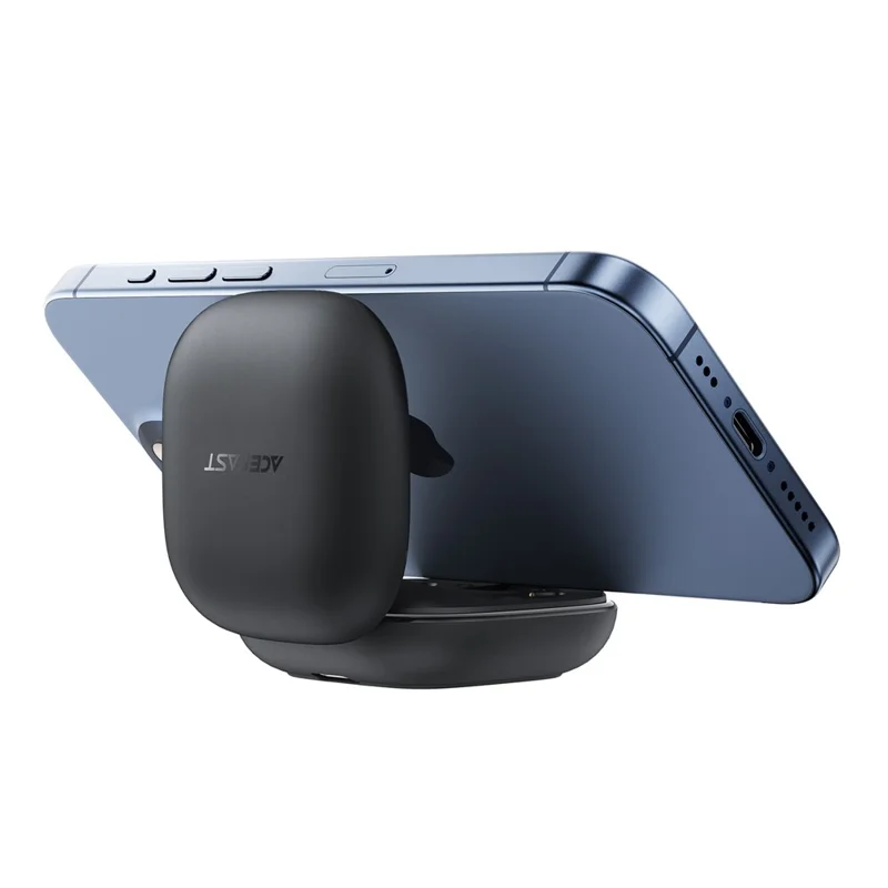 ACEFAST W4 TWS Bluetooth-kompatible In-Ear-Kopfhörer IPX4 Wasserdicht mit Telefonständer-Funktion - Schwarz