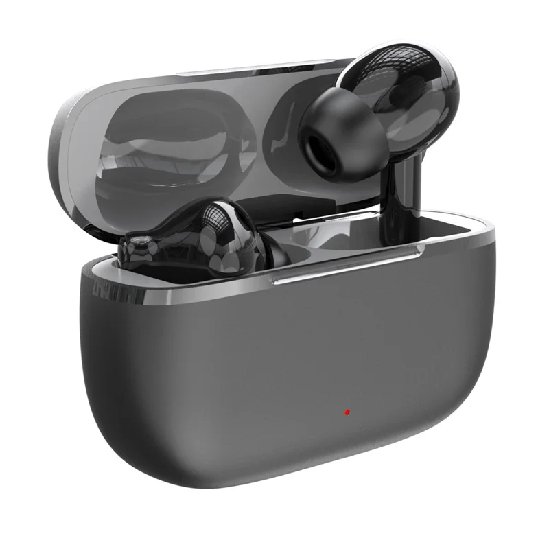 MAX50 Drahtloser Bluetooth-kompatibler Kopfhörer mit starkem Bass, aktiver Geräuschunterdrückung, CVC Musik-Gaming-Ohrhörer - Schwarz