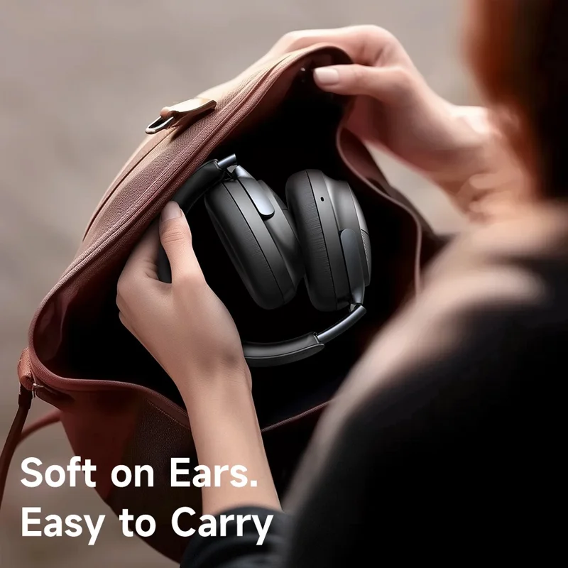 MCDODO HP-142 Auriculares Superiores con Cancelación Activa de Ruido Bluetooth - Negro