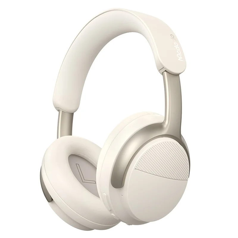 MCDODO HP-142 Superior Active Noise Cancelling Over Ear Headphones Bluetooth-compatible Headset - Beige