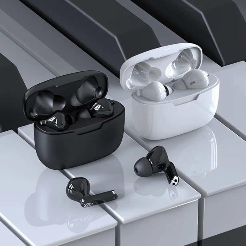 Y113 Smart Voice Translation Earbuds Multi Language Real Time Interpreter In Ear Bluetooth-Compatible Earphones - White