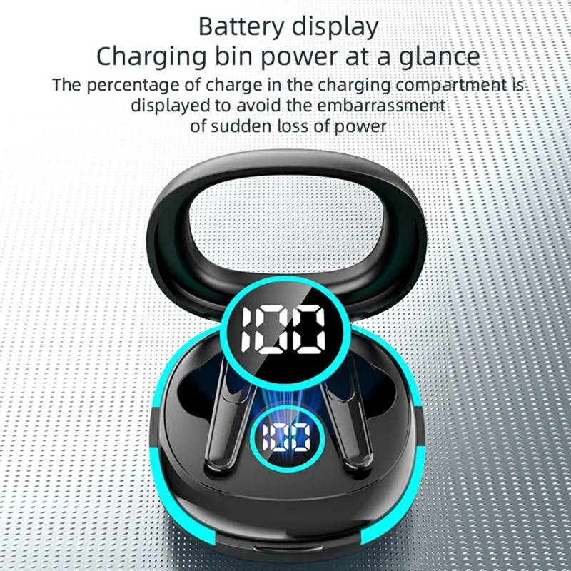 TWS-PLUS 50 Noise Reduction Bluetooth-compatible Earbuds Touch Control In Ear Sports Headphones - Nude
