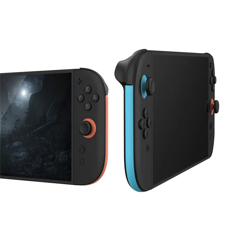 Pour Nintendo Switch 2 Bandes décoratives de manette Joy-Con gauche et droite Accessoires de jeu - Bleu+Rouge