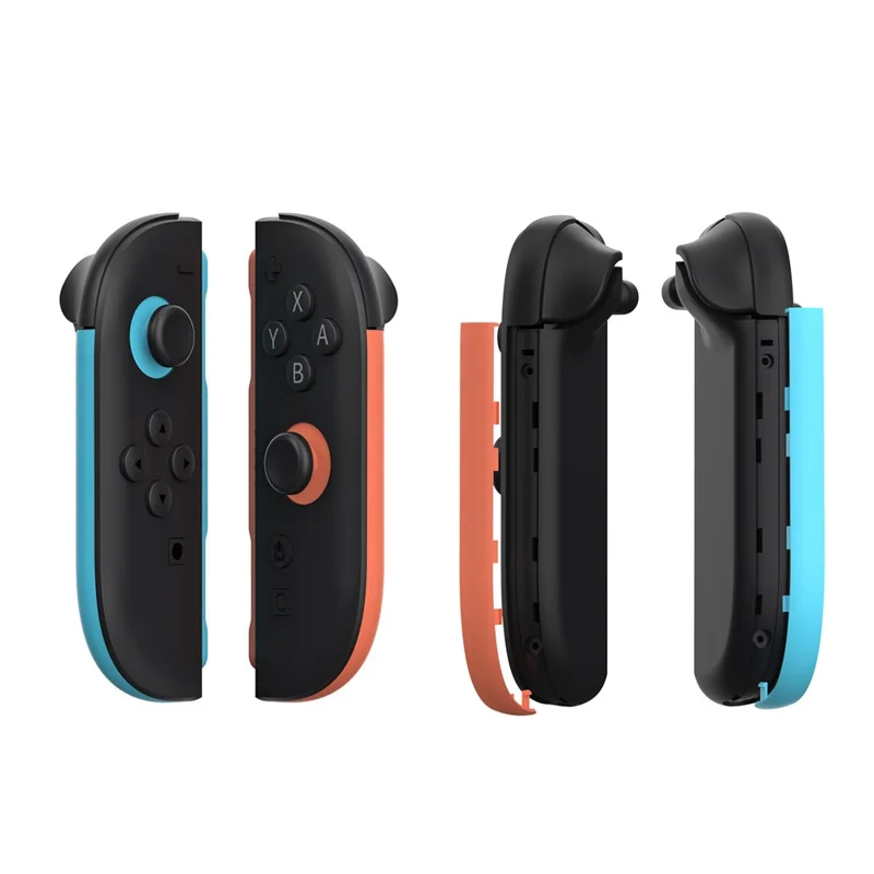 Pour Nintendo Switch 2 Bandes décoratives de manette Joy-Con gauche et droite Accessoires de jeu - Bleu+Rouge