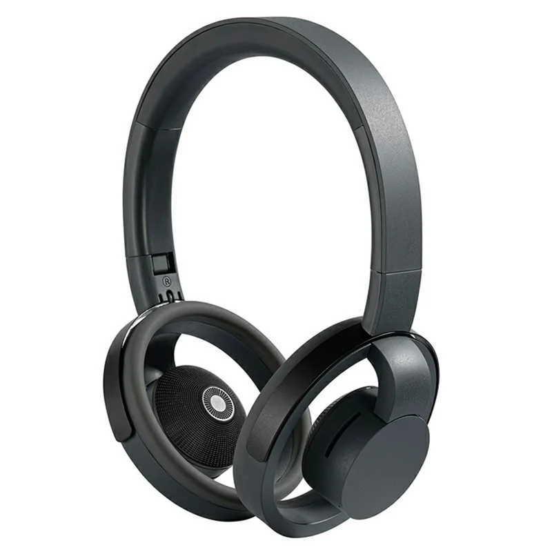 LC6200 Bluetooth-Compatible Foldable Headphone Open-Ear Wireless ENC Noise Cancelling Headset - Black