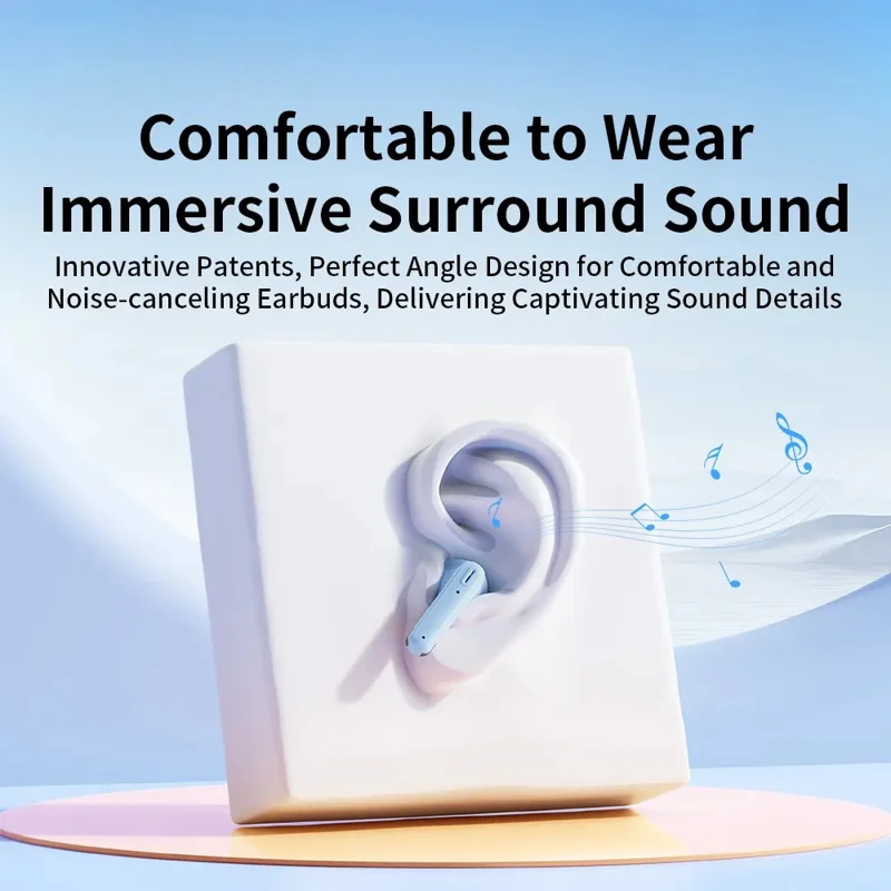 TRANYOO T-M27 TWS Bluetooth-Compatible Headset Wireless Music Gaming Earphones