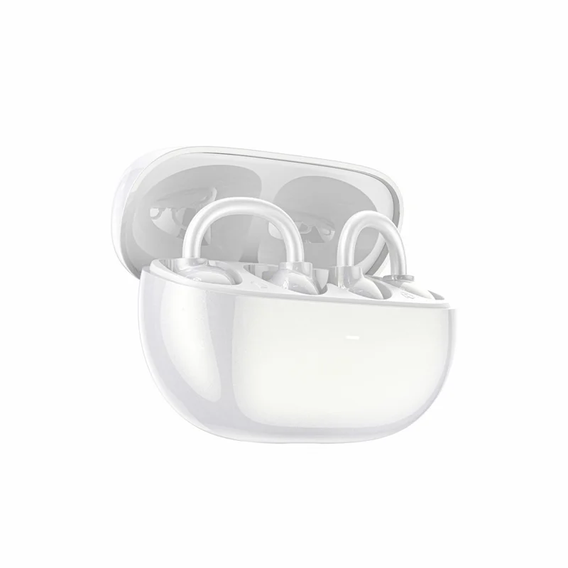 WIWU Ai301 AI Multilingual Translation Bluetooth-compatible Earphones IPX4 Waterproof Clip-on Headphones - White
