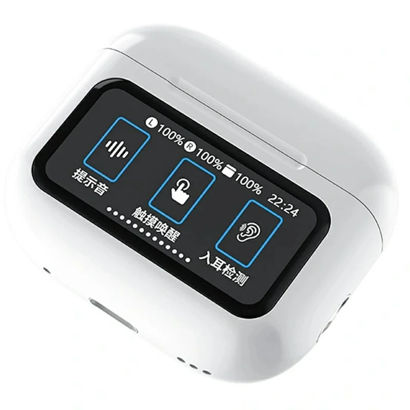 Auriculares Bluetooth WIWU T23 con Doble Canal, Detección Intrauricular y Control Táctil para Música
