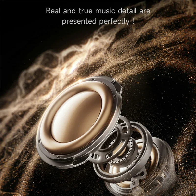 WIWU T32 ENC Plus Noise Cancelling Wireless Music Earbuds IPX4 Waterproof Bluetooth-compatible Headphones