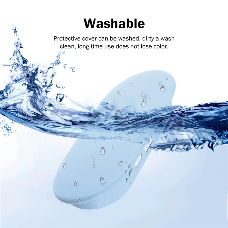 For Google TV Streamer 4K Silicone Protective Case Shockproof Anti Drop Cover - Blue