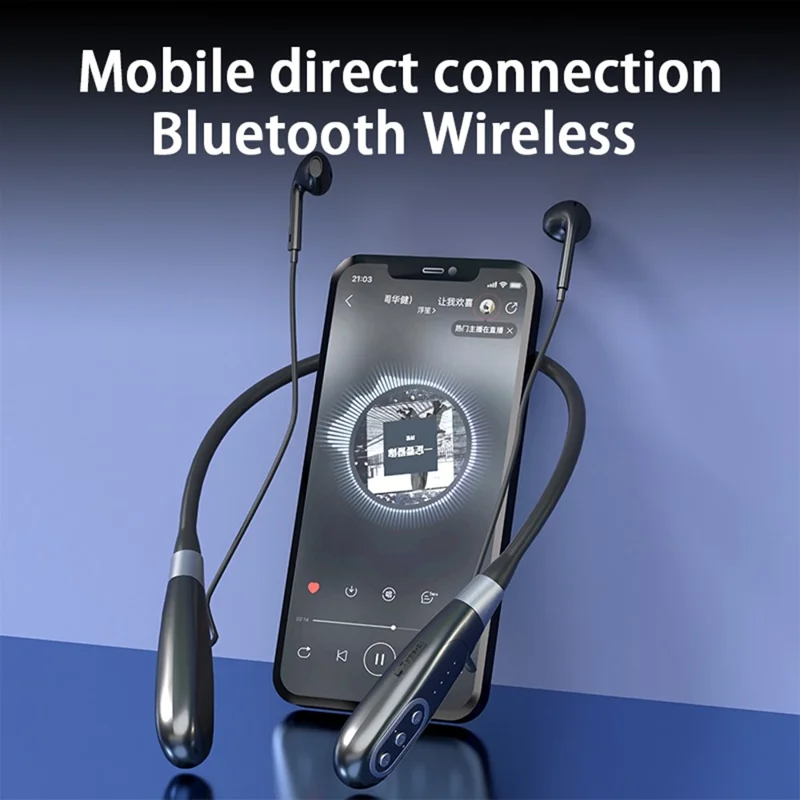 Micrófono de cuello inalámbrico E8 para transmisión en vivo, chat de voz de juegos, auriculares para exteriores con tarjeta de sonido integrada
